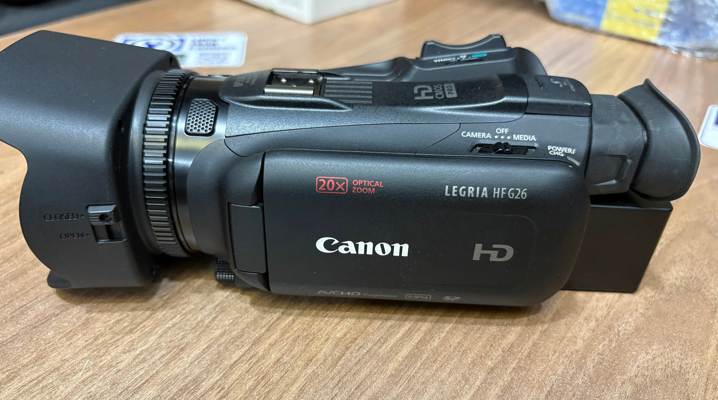 Canon Legria HF-G26 Full HD Handheld Camcorder (used)