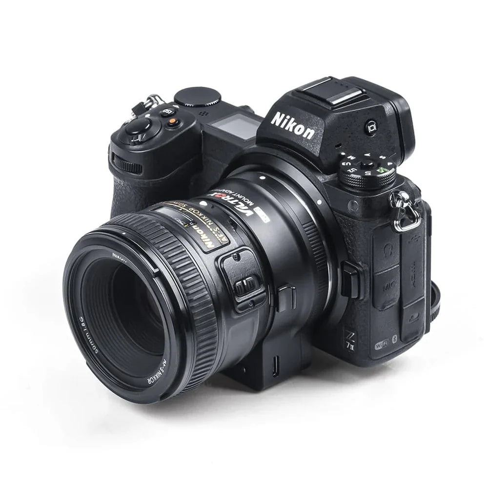 VILTROX NF-Z Auto Focus F-mount to Nikon Z-mount Adapter with EXIF Transmission VR Lens Stabilisation Support