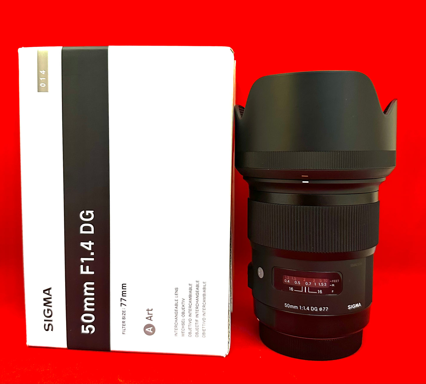 SIGMA 50mm F1.4 DG HSM (A) CANON (used)