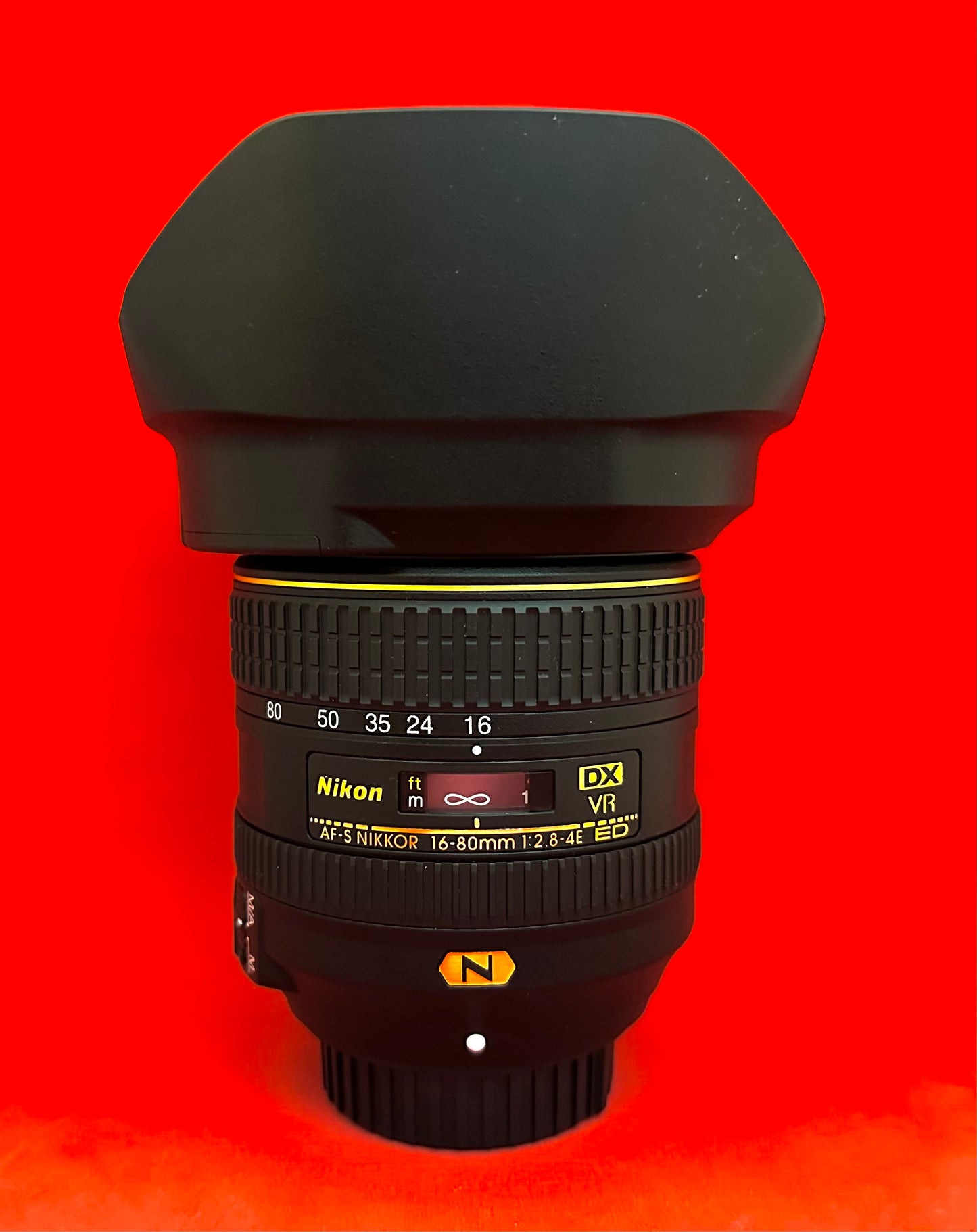 Nikon 16-80mm f/2.8-4E AF-S ED DX VR Lens (used)