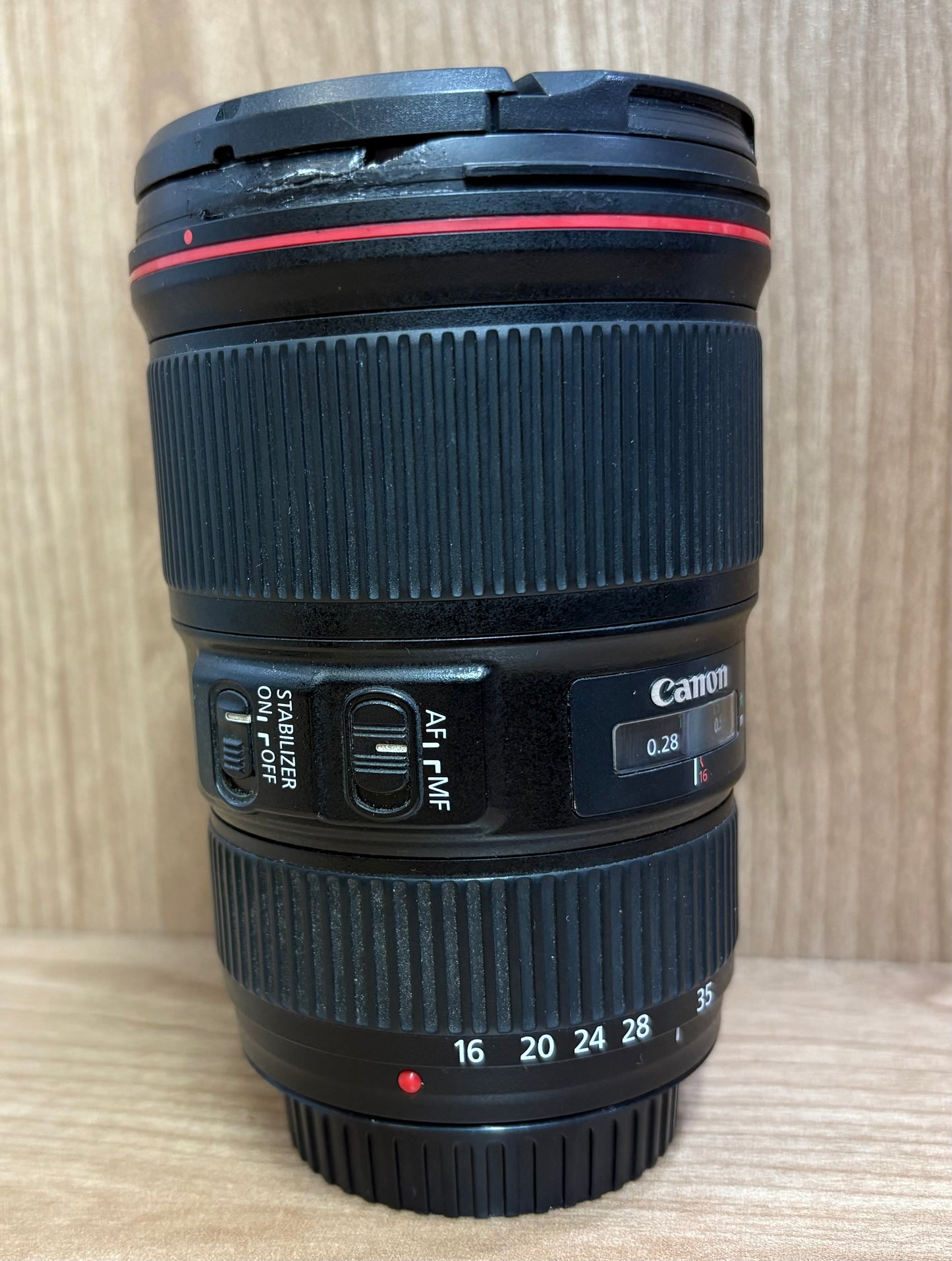 Canon EF 16-35mm f/4L IS USM Lens (used)