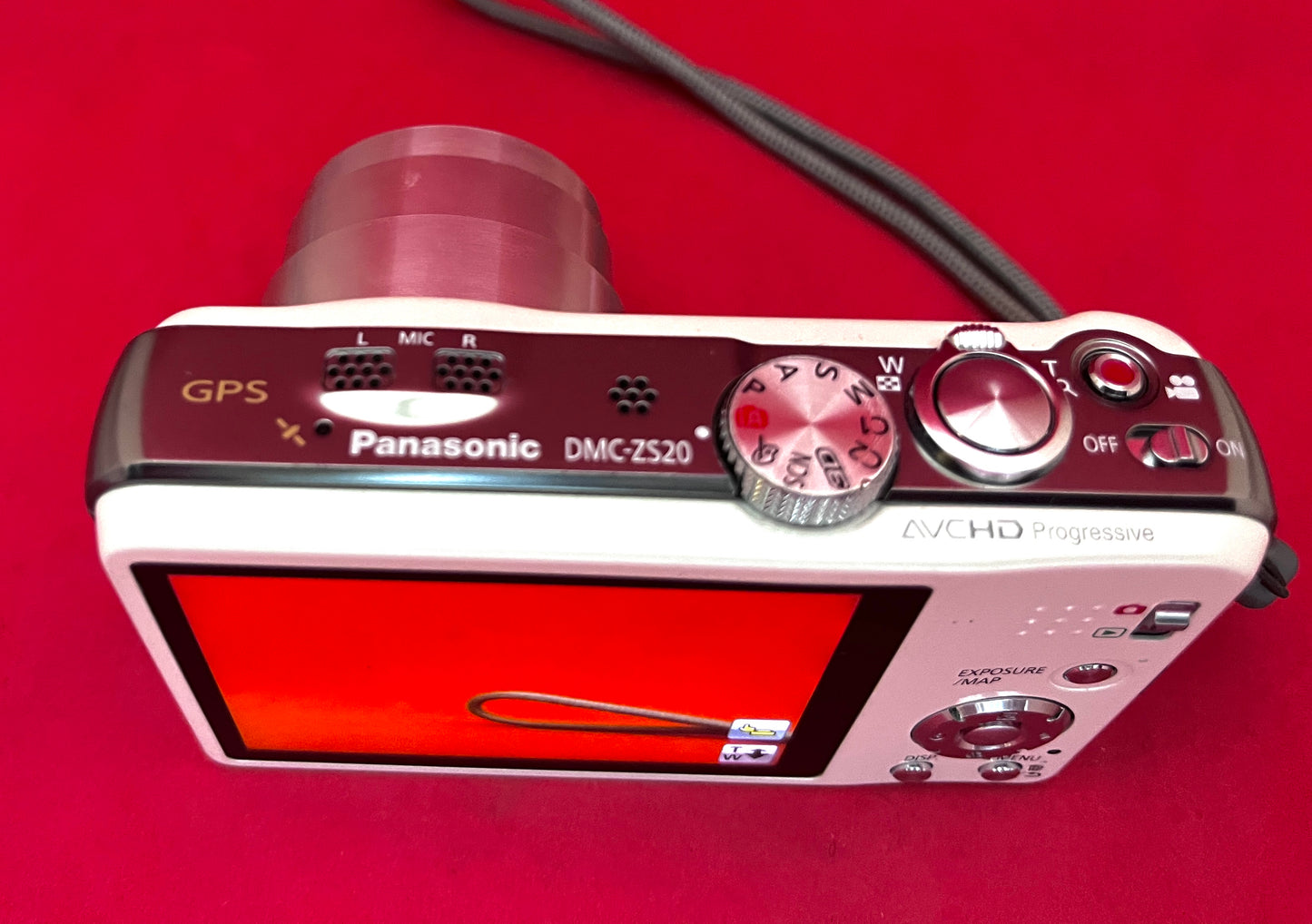 Panasonic Lumix DMC-ZS20 white (used)