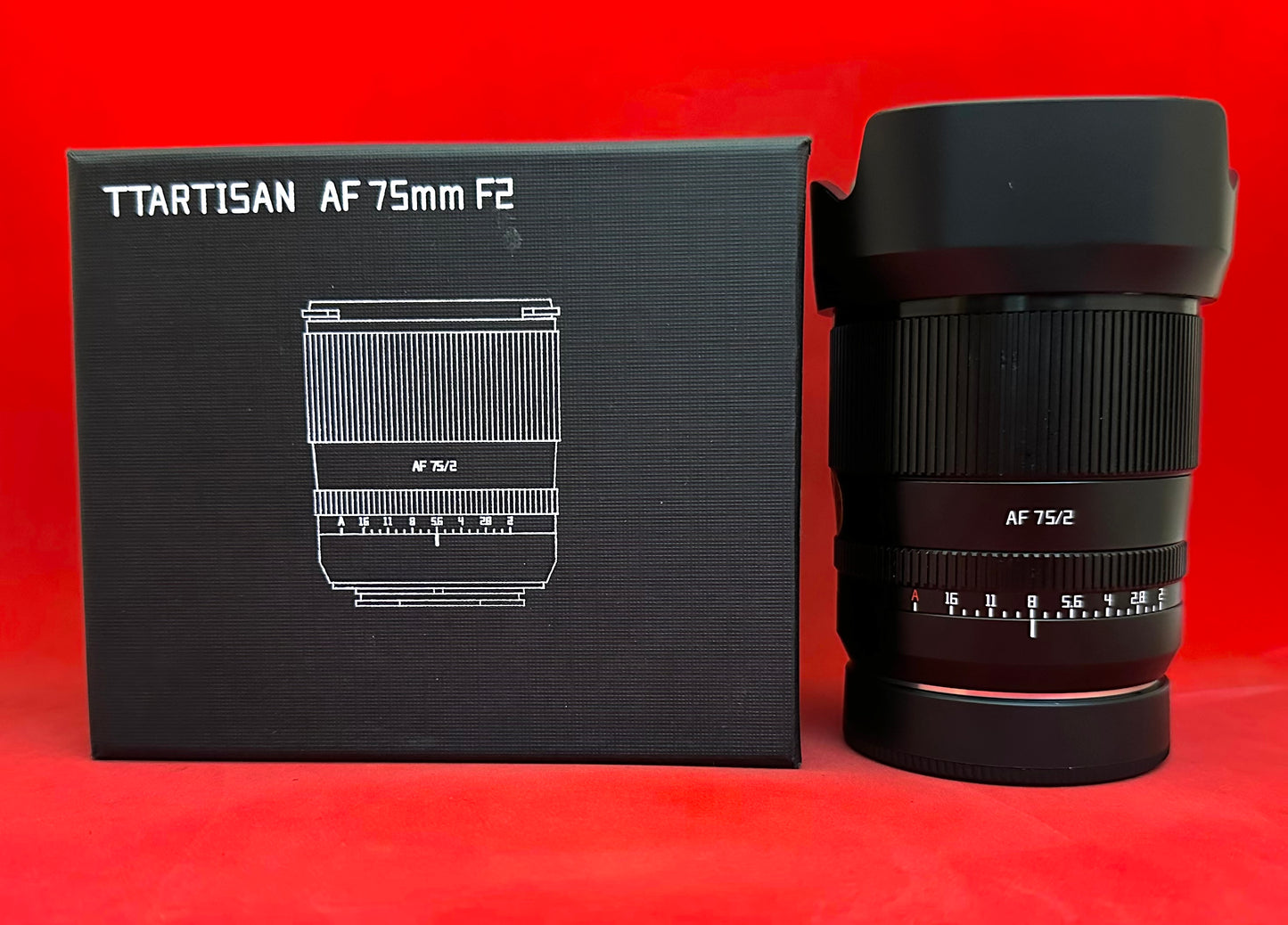 TTArtisan AF 75mm f/2 Lens For Sony E-Mount Full Frame (used)