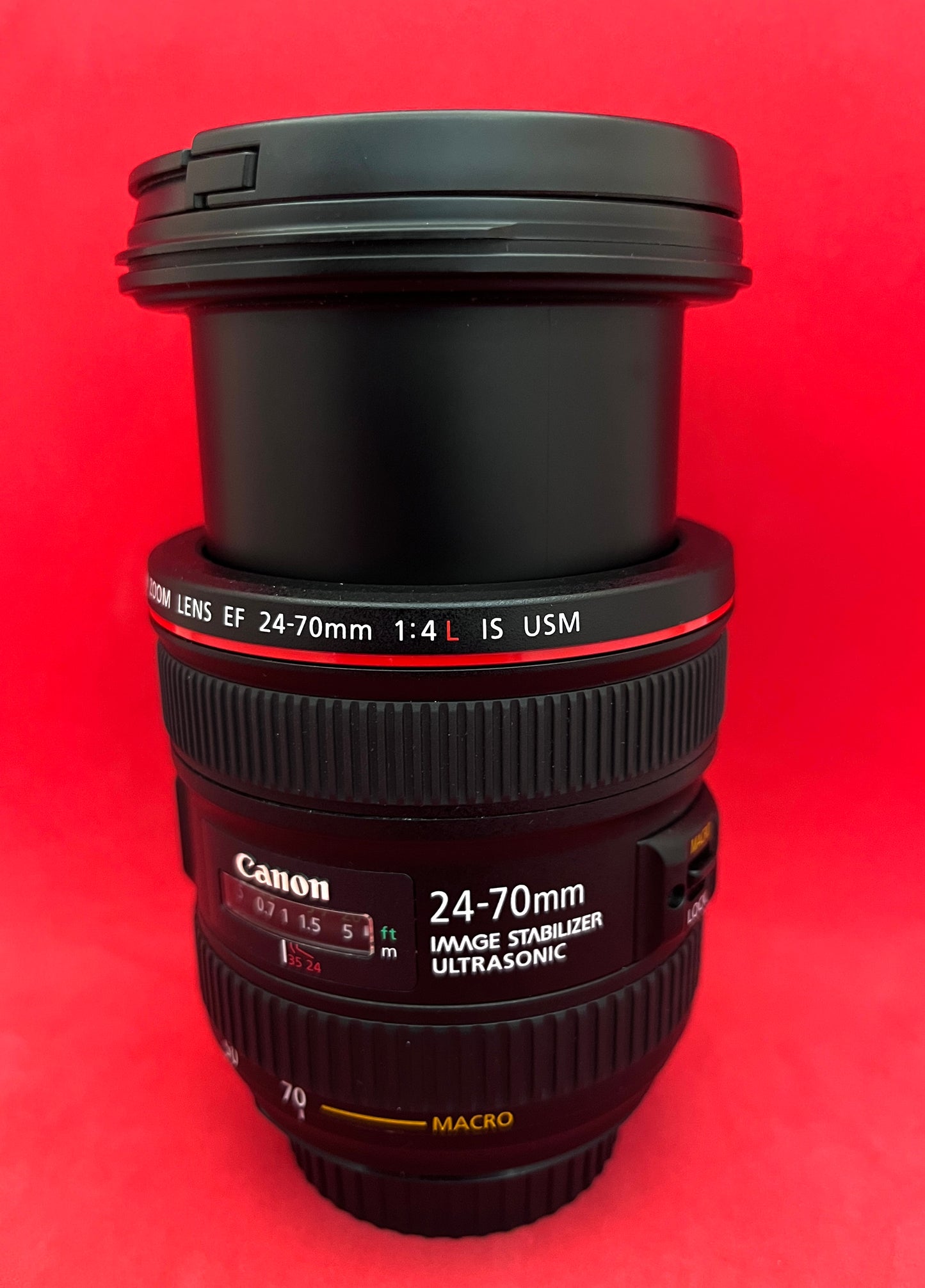 Canon EF 24-70mm f4L IS USM DSLR Camera Lens (used)I