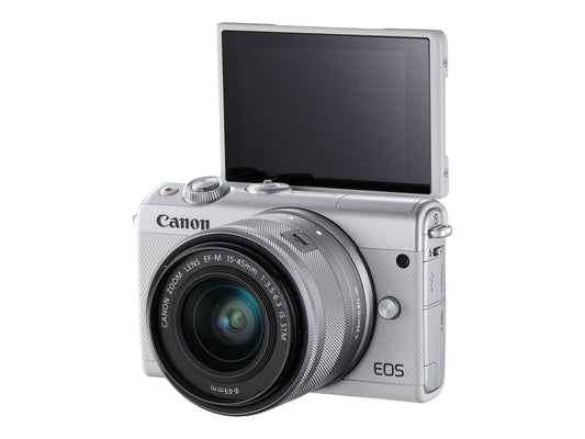 Canon EOS M100+ 15-45mm silver (used)