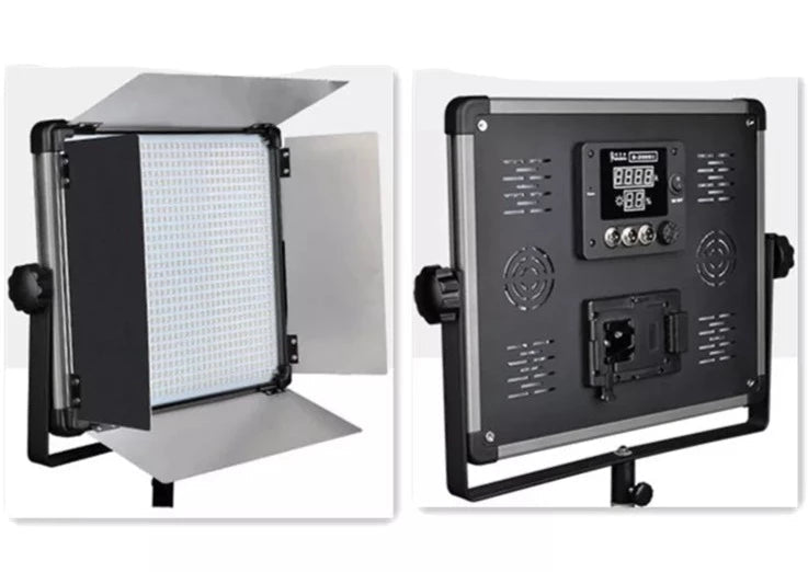 Yidoblo LED Video Light D-1080 with U Bracket & Barndoors