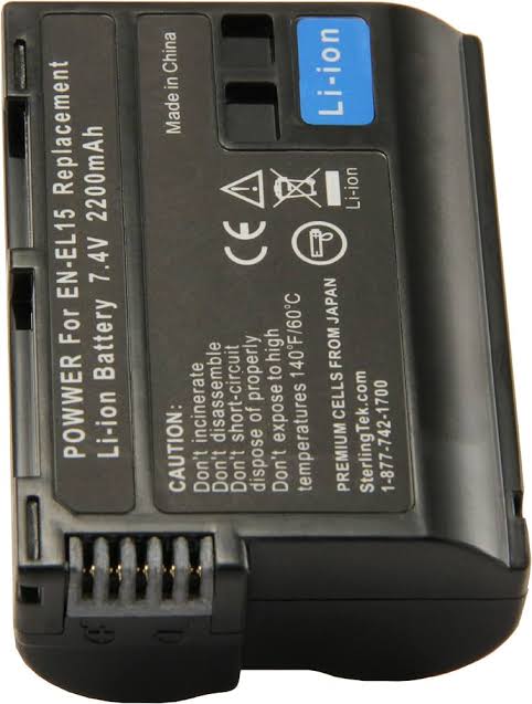 Replacement EN-EL15 Li-Ion Camera Battery Pack for Nikon Camera