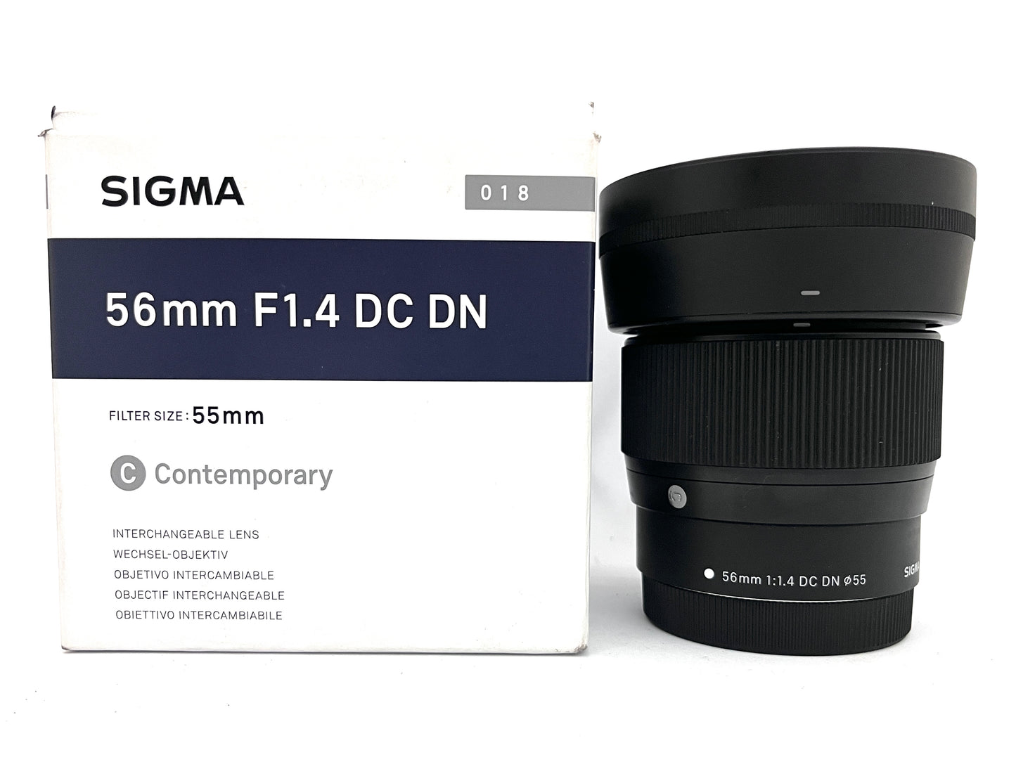 Sigma 56mm f/1.4 DC DN Contemporary Lens for Canon EF-M (used)