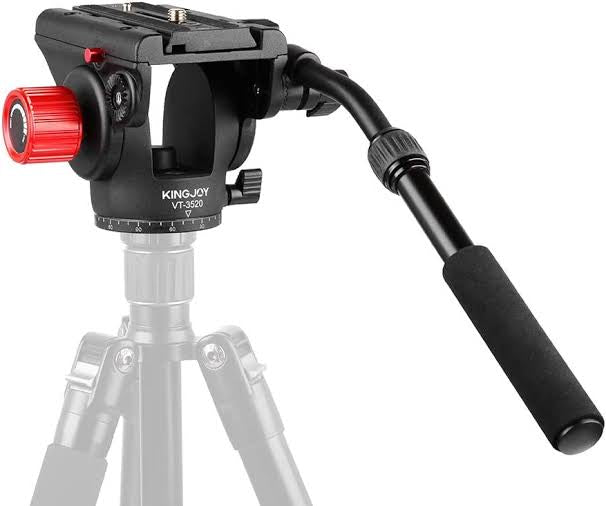 Kingjoy VT-3520 2-way fluid pan tilt head-1.65lbs