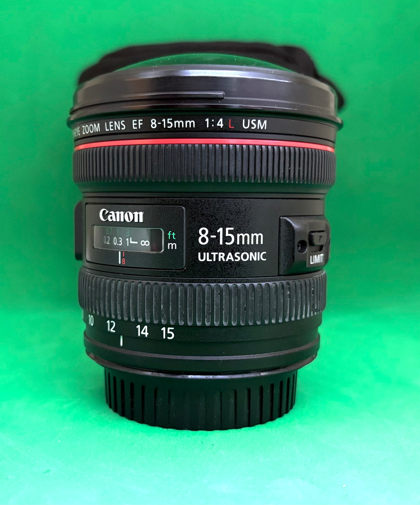Canon EF 8-15mm f/4L USM Fisheye Zoom lens (Used)