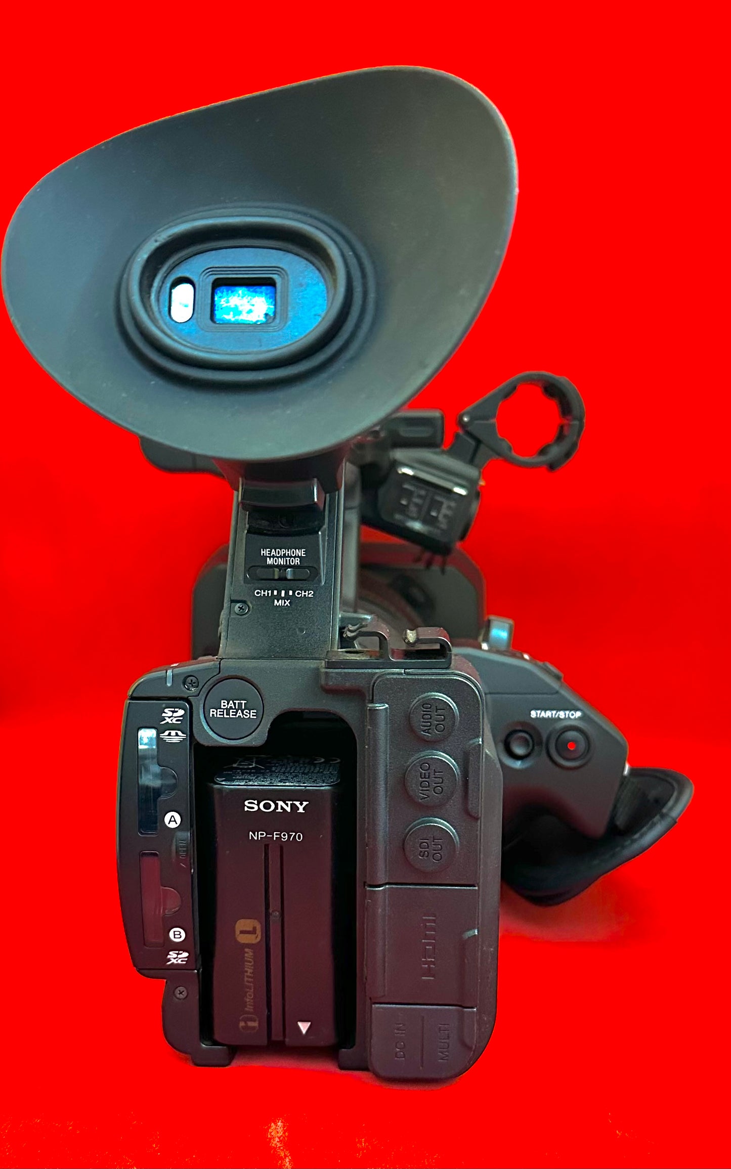 Sony HXR-NX5R Professional Camcorder with Built-In LED Light (used)