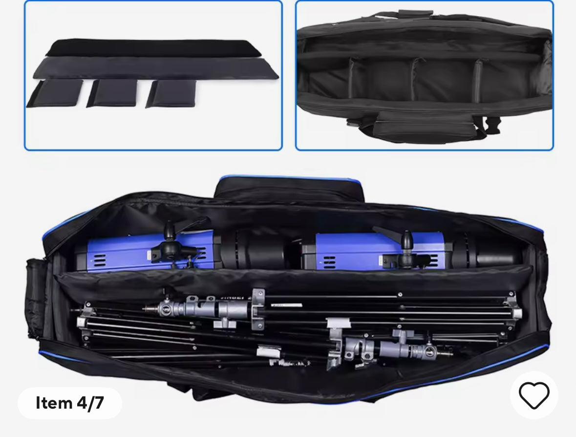 Studio Kit lighting Bag - 72x24x24cm ( photography Accessories)