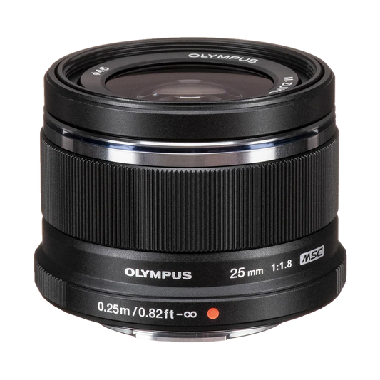 OM SYSTEM M.ZUIKO DIGITAL 25MM F/1.8 LENS Black (used)