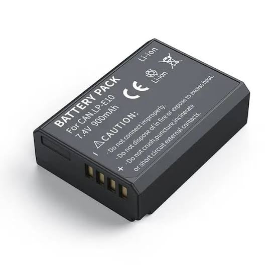 Replacement Battery LP-E10 for Canon cameras