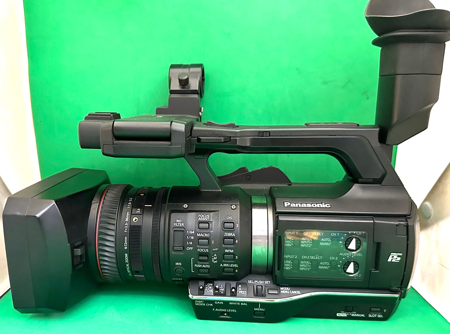 PANASONIC AJ-PX270 MICROP2 AVC-ULTRA HANDHELD CAMCORDER (used)