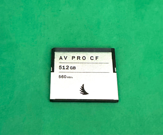 Angelbird 512GB AV PRO CF CFast 2.0 Memory Card (used)