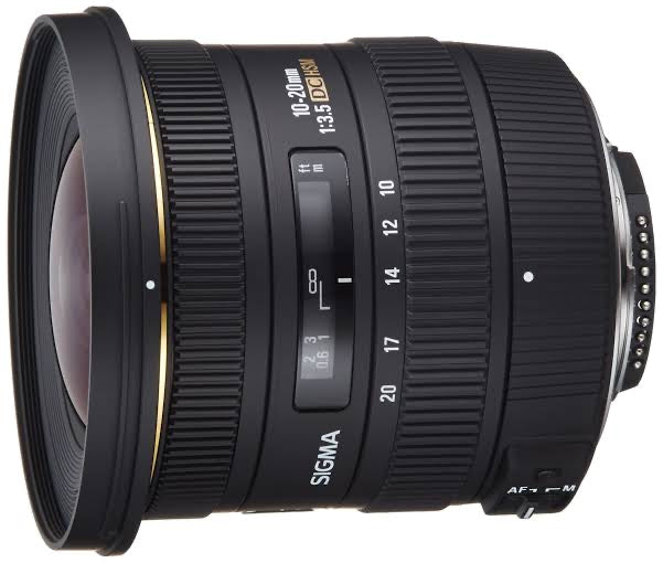Sigma 10-20mm f/3.5 AF EX DC HSM Lens for Nikon (used)