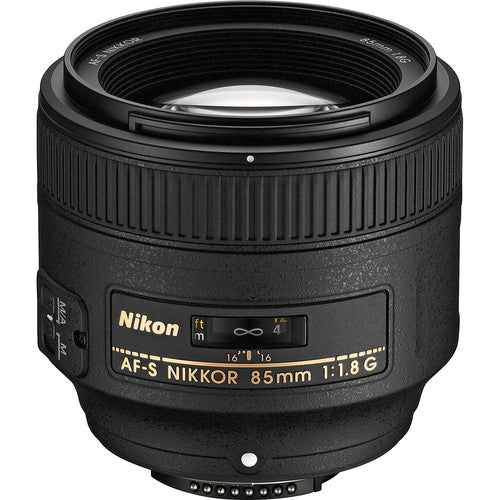 Nikon AF-S NIKKOR 85mm f/1.8G Lens (used)