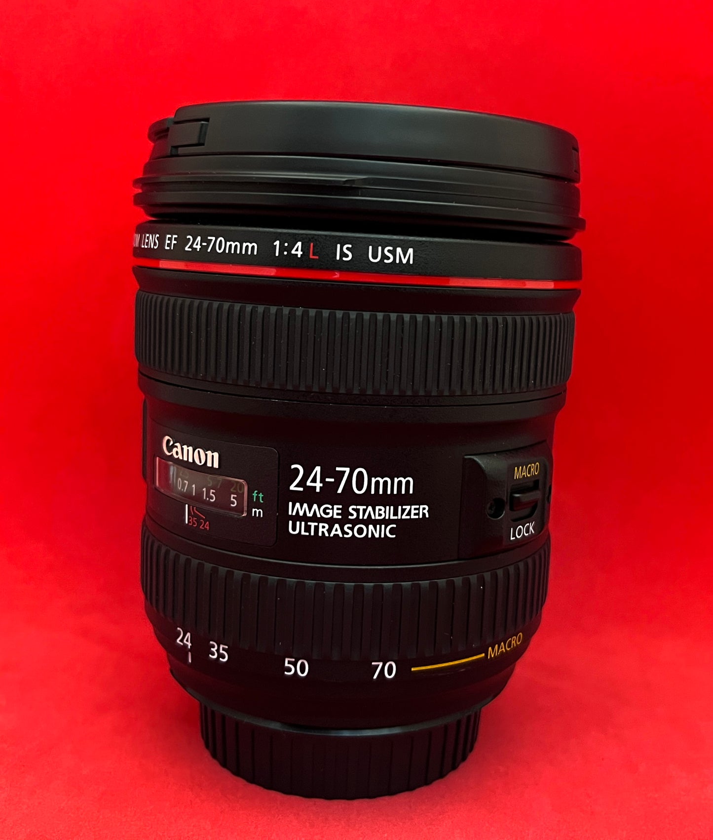 Canon EF 24-70mm f4L IS USM DSLR Camera Lens (used)I