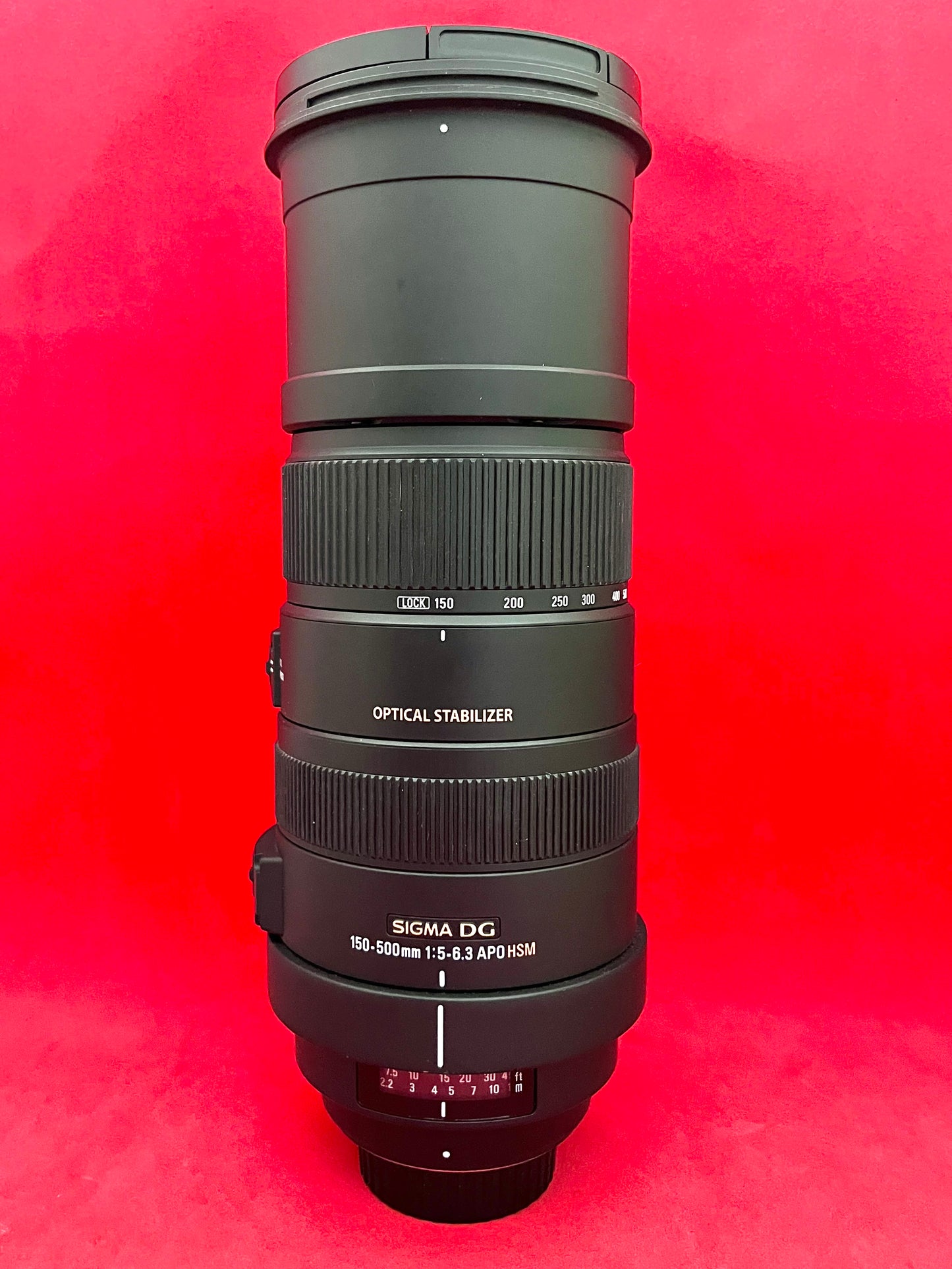 Sigma 150-500mm f/5-6.3 AF APO DG OS HSM Telephoto Zoom Lens for Nikon (Used)