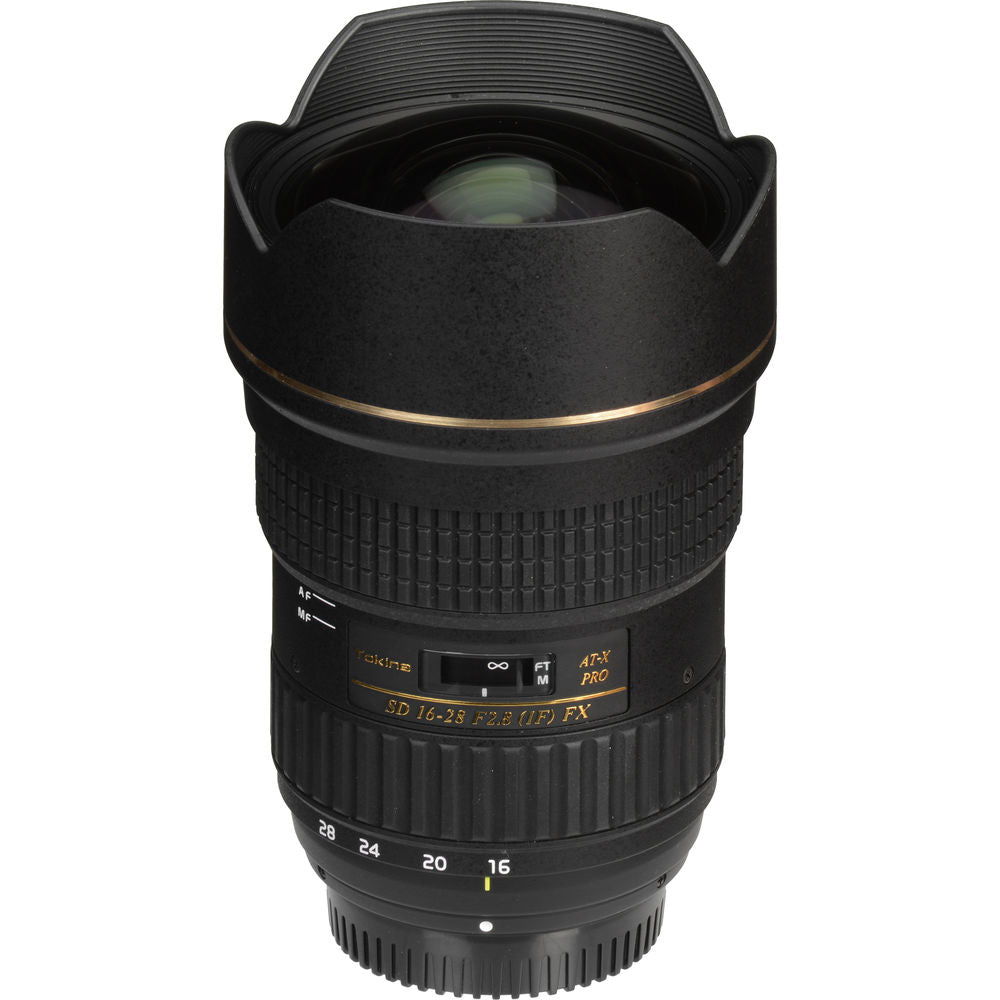 Tokina AT-X 16-28mm f/2.8 Pro FX Lens for Nikon F (used)