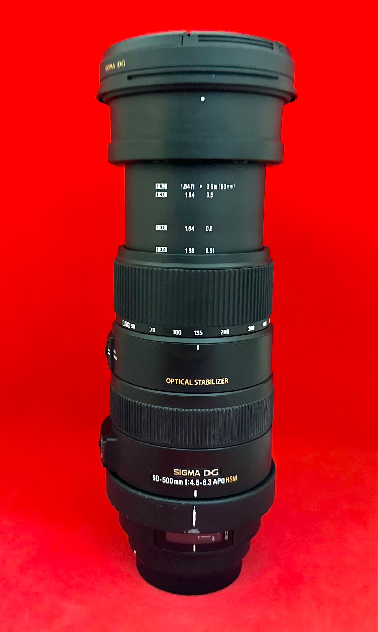50-500mm F4.5-6.3 APO DG OS HSM Zoom IS Lens for Nikon (used)