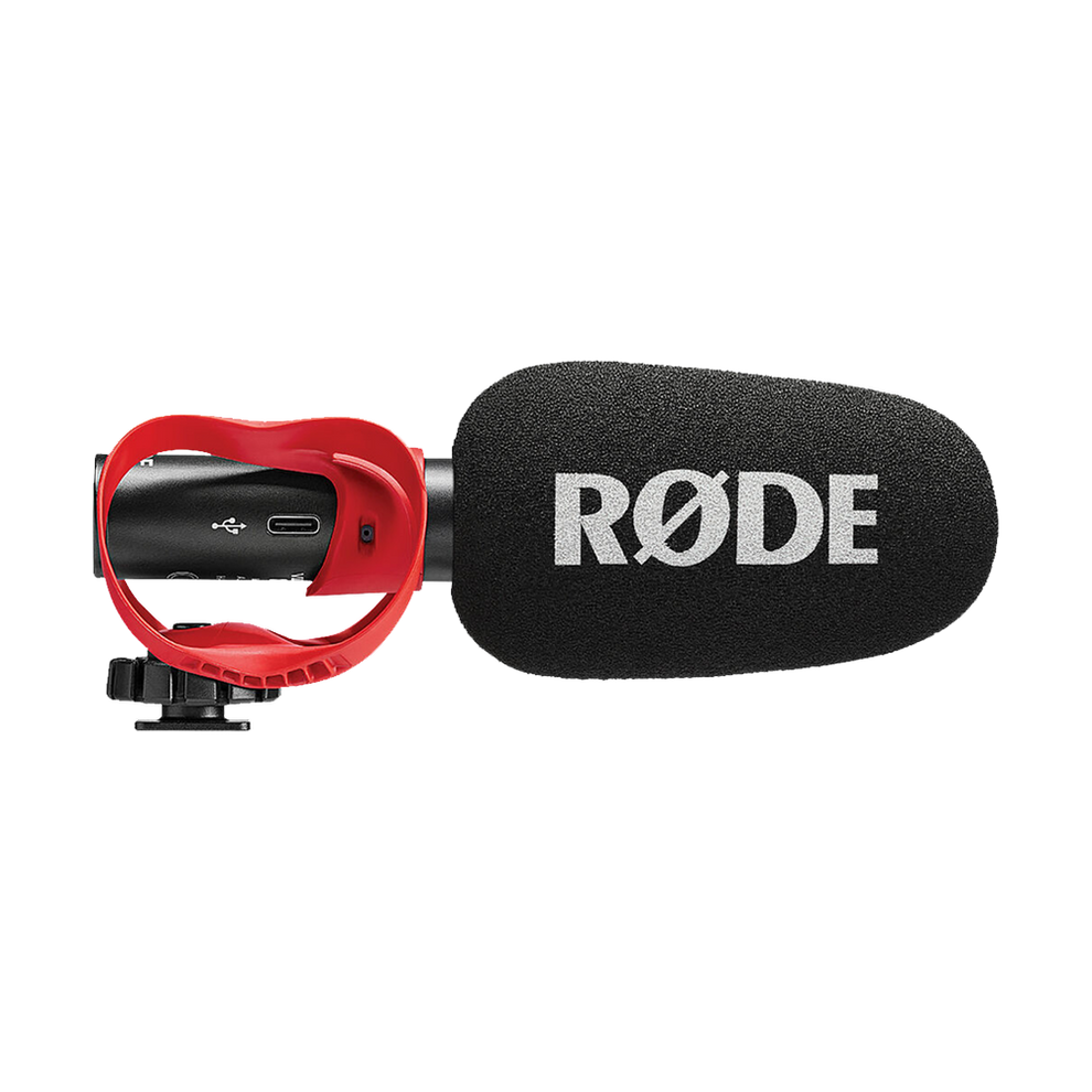 Rode VideoMic GO II- Ultracompact Analog/USB Camera-Mount Shotgun Micr ...