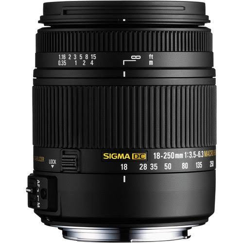 Sigma 18-250mm f3.5-6.3 DC Macro OS HSM for Canon (used)