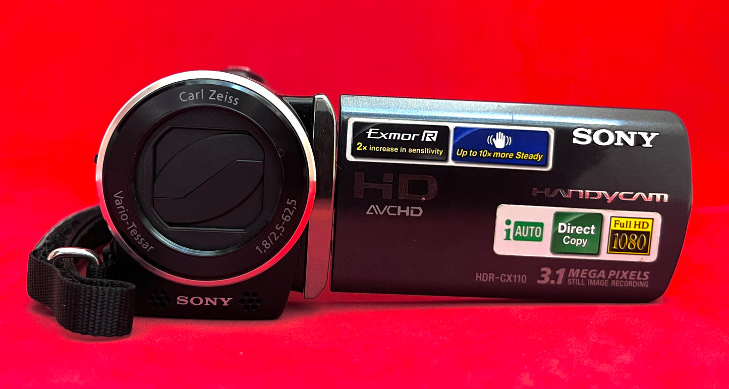 Sony HDR-CX110 HD Handycam Camcorder (used)
