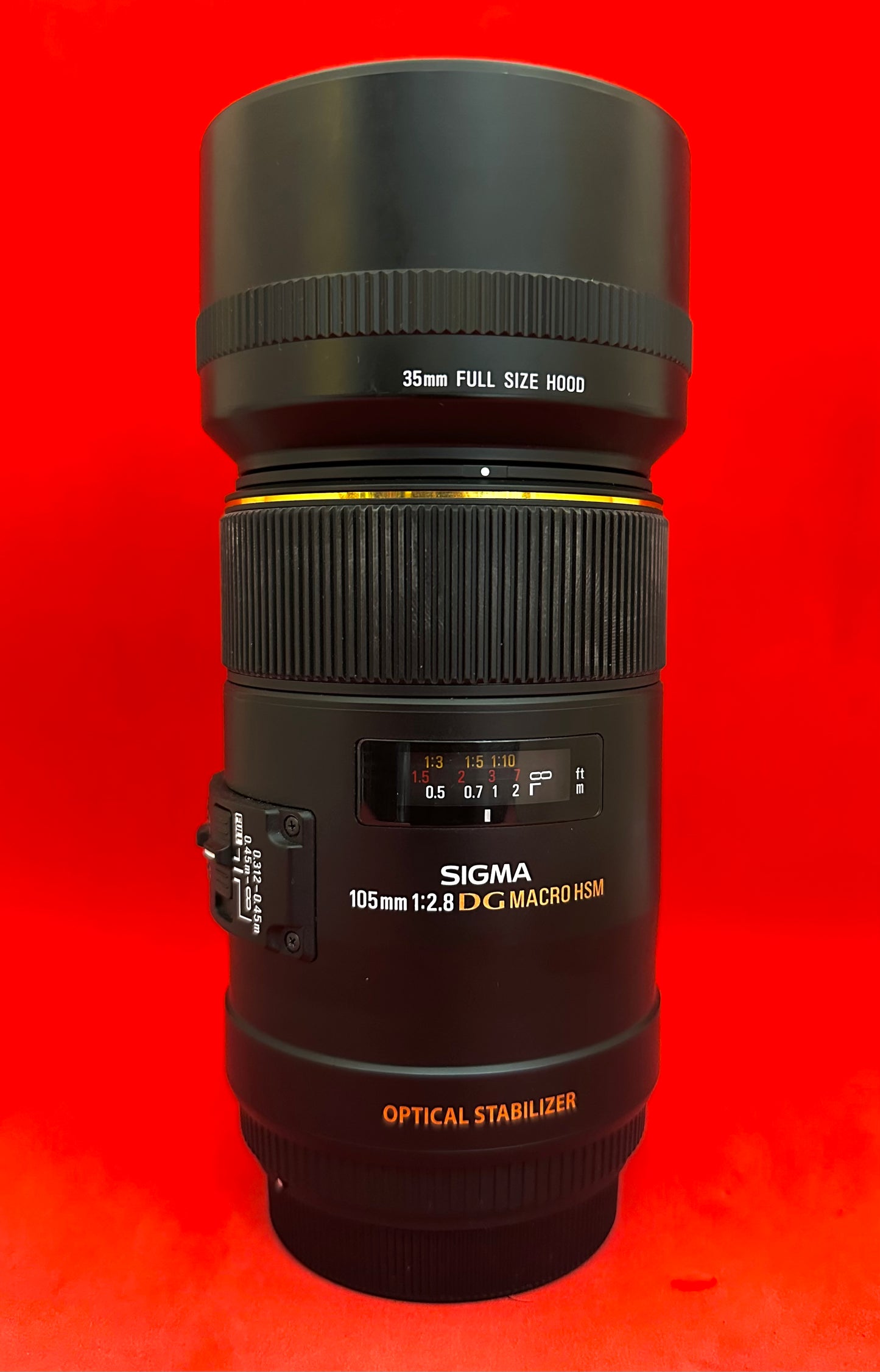 Sigma 105mm f/2.8 EX DG OS HSM Macro Lens for Canon EF (Used)