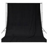 Professional 3mX6m photography Backdrop Black Screen