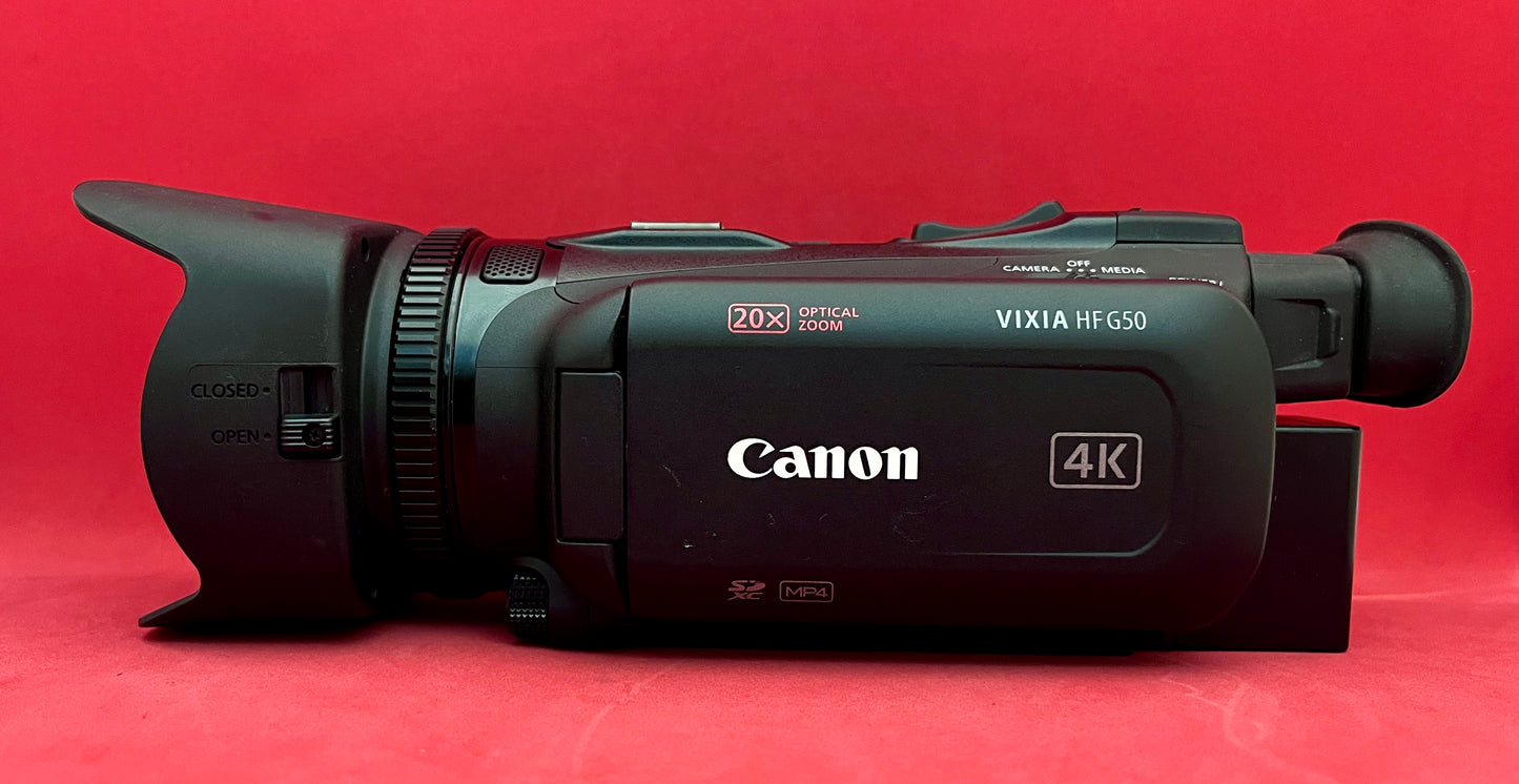 Canon Vixia HF-G50 4K UHD Camcorder 20x
Optical zoom (used)