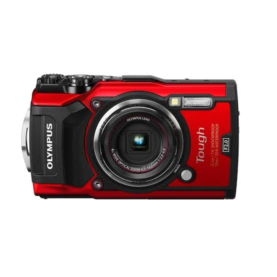 OLYMPUS TOUGH TG-6 DIGITAL CAMERA (RED) UNDERWATER/ WATERPROOF (PRE-OWNED)