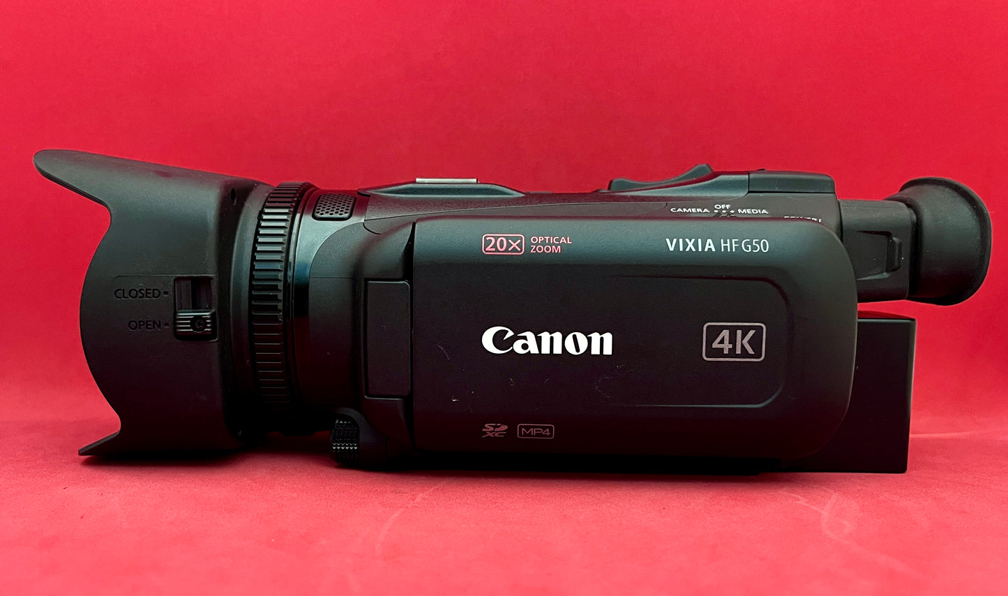 Canon Vixia HF-G50 4K UHD Camcorder 20x
Optical zoom (used)