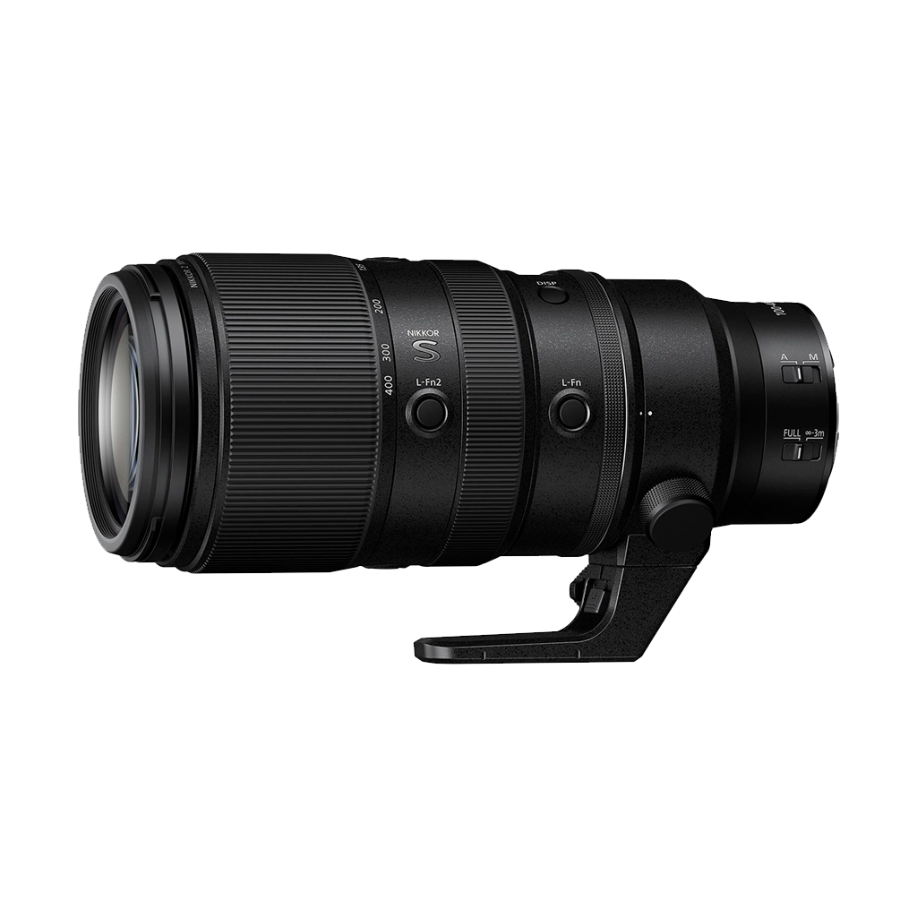 Nikon Z 100-400mm f/4.5-5.6 VR
S Lens (used).