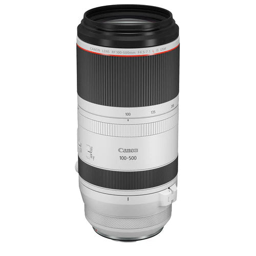 Canon RF 100-500mm f/4.5-7.1L IS USM Lens (used).