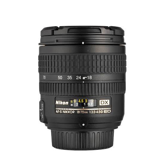 Nikon AF-S DX Nikkor 18-70mm f/3.5-4.5G IF-ED (used)