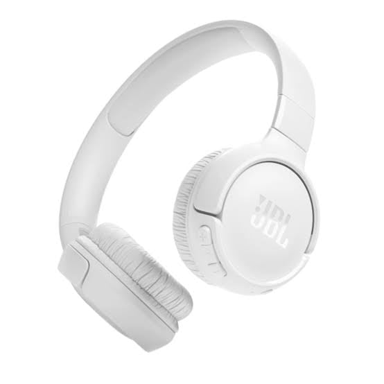 JBL Tune 520BT On-Ear Bluetooth Headphones - White