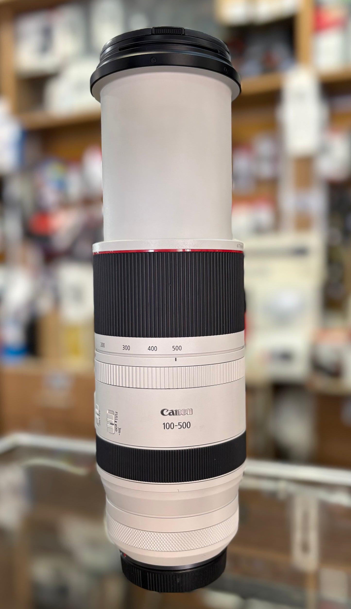 Canon RF 100-500mm f/4.5-7.1L IS USM Lens (used).