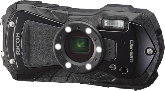 RICOH WG-80 All-weather Adventure Camera Black Brand new