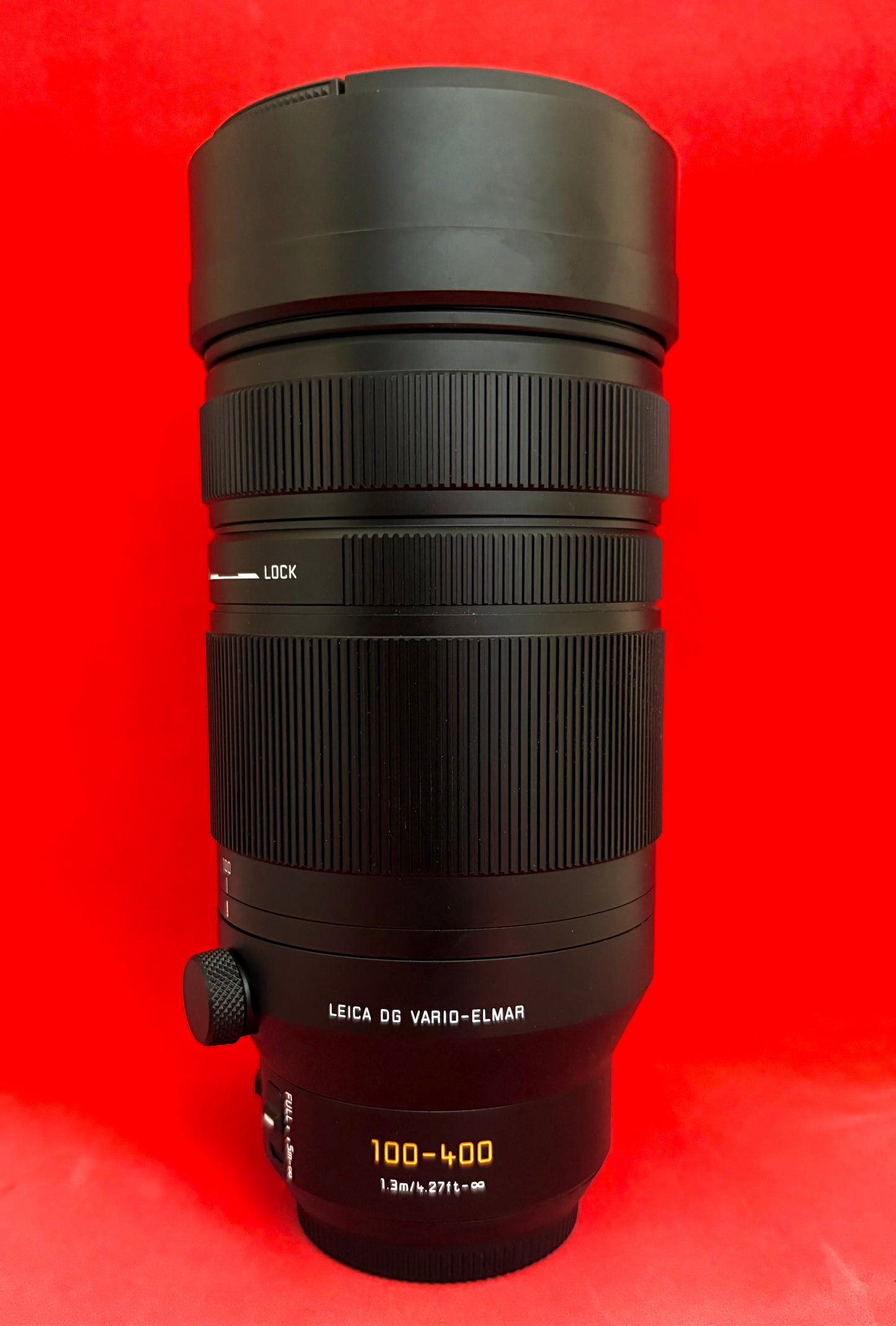 PANASONIC LEICA DG VARIO-ELMAR 100-400MM F4-6.3 ASPH LENS (used)