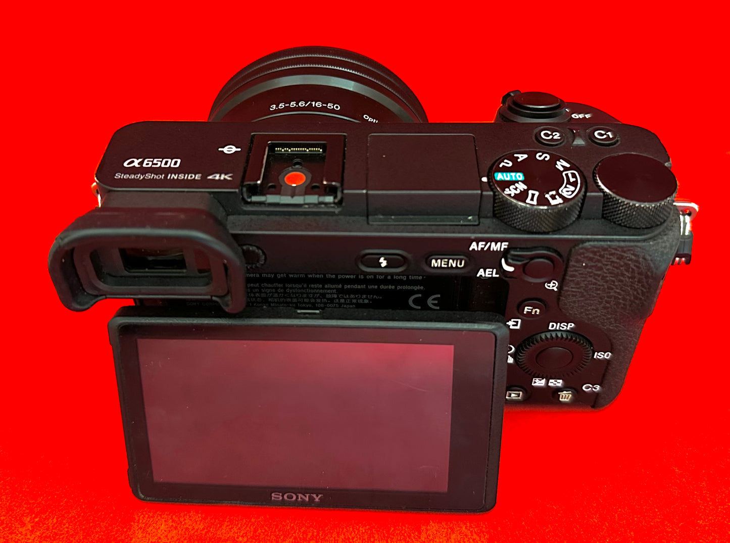 Sony a6500 Mirrorless Digital Camera with E PZ 16-50mm Lens (used)