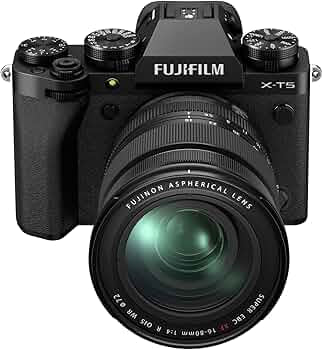 Fujifilm x-T5 + Lens  XF16-80mmF4 R OIS WR (used)