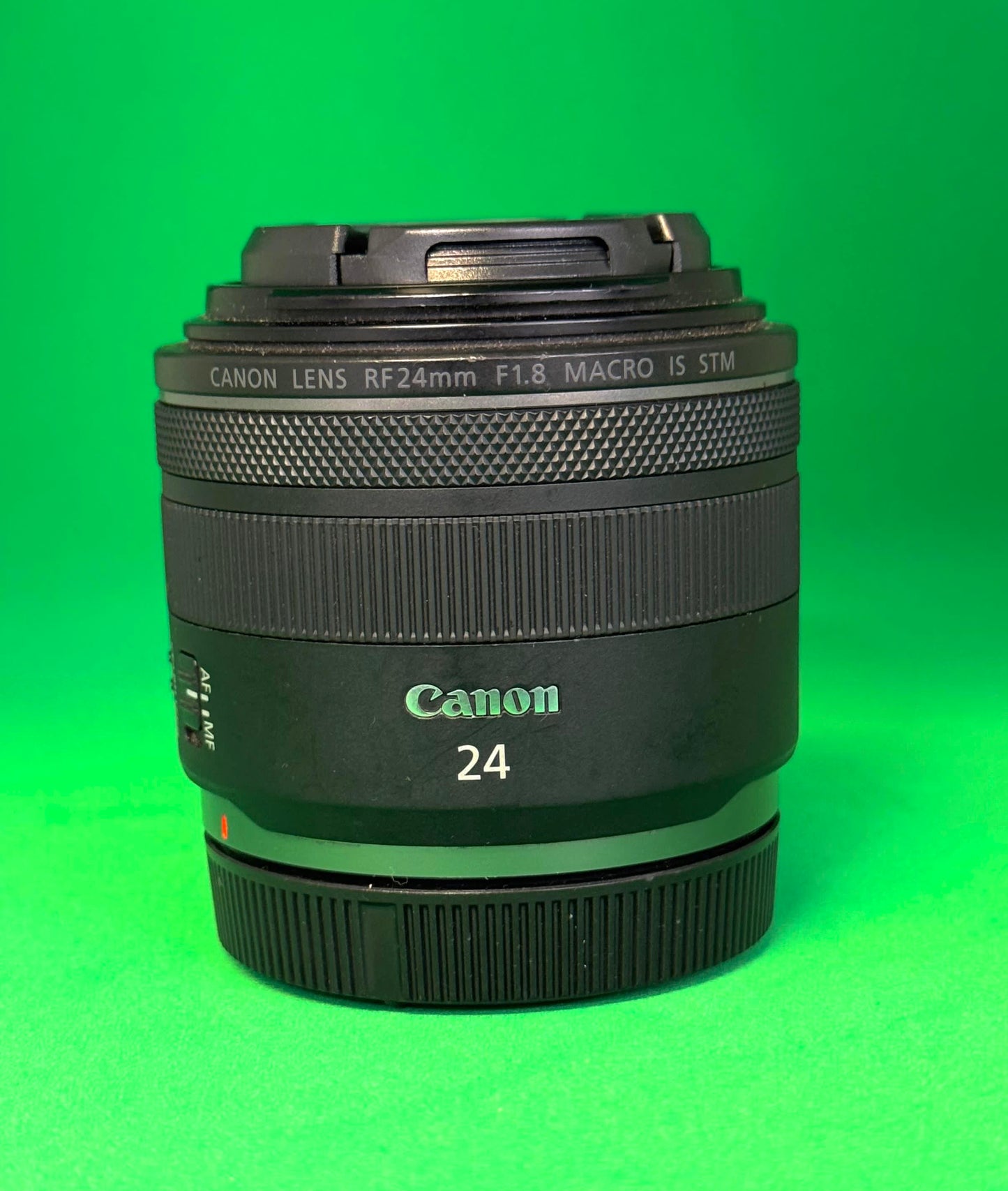 Canon RF 24mm f/1.8 Macro IS STM Lens (used)