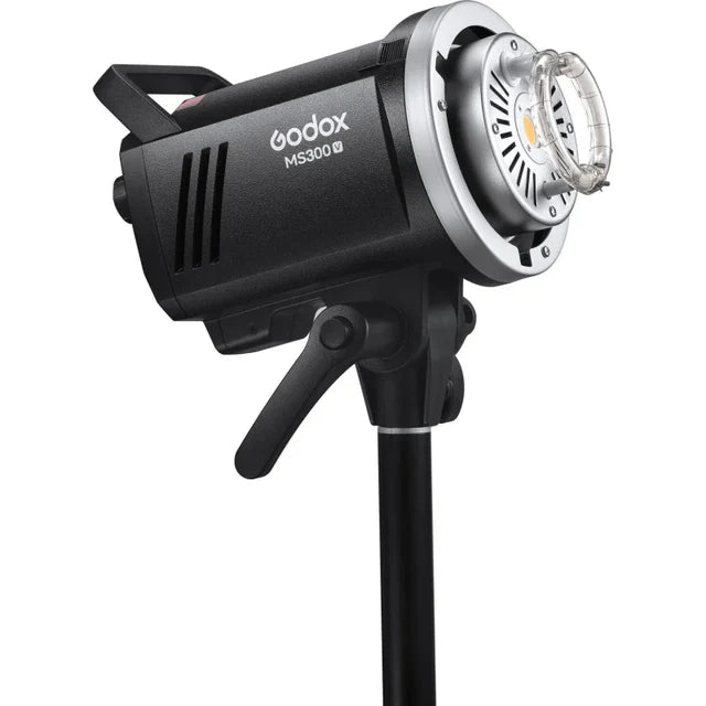 Godox MS300V 300Ws Studio Monolight Strobe Flash with LED Modelling Lamp