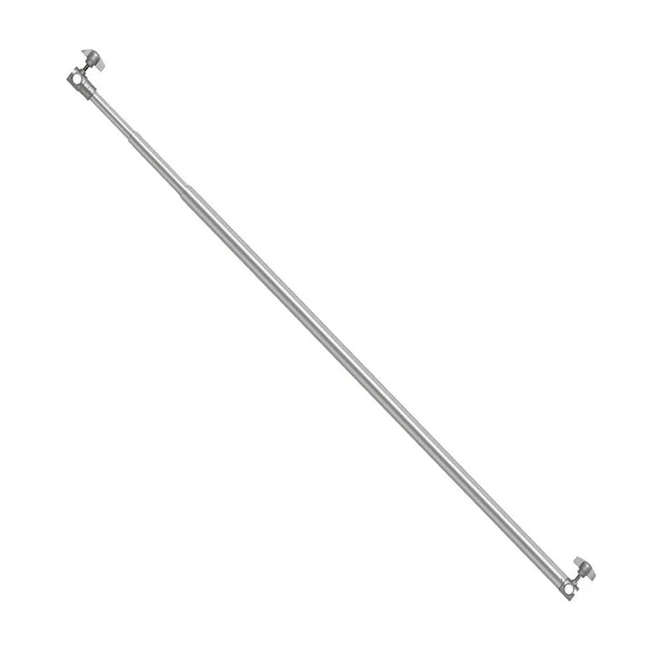 Stainless Steel silver Crossbar, Backdrop Stand Cross Bar 3.94ft - 9.84ft Adjustable