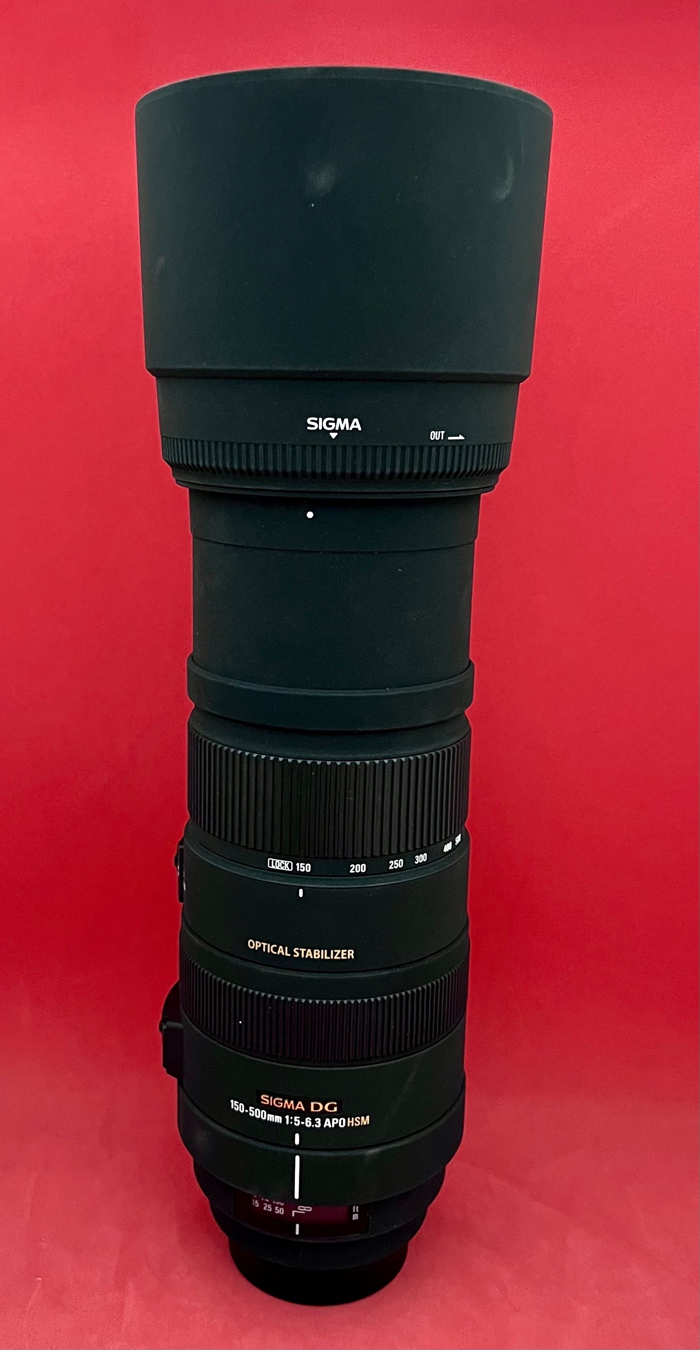 Sigma APO 150-500mm F5-6.3 DG OS HSM Lens Sony mount (used)