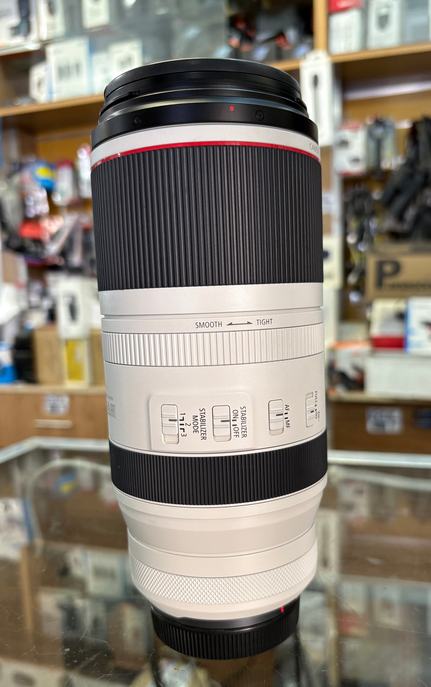 Canon RF 100-500mm f/4.5-7.1L IS USM Lens (used).