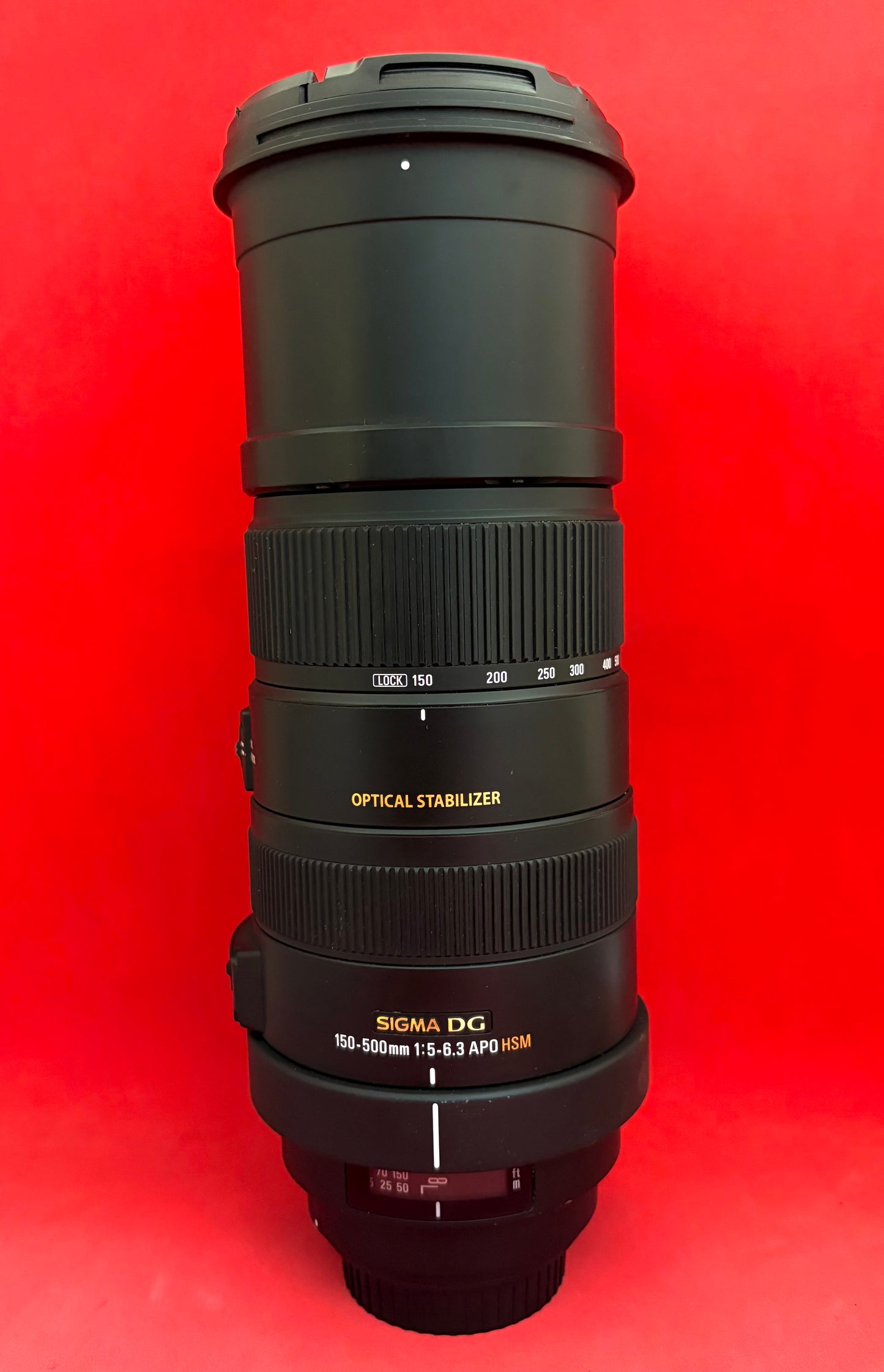 Sigma 150-500mm f/5-6.3 DG APO AF HSM OS Lense for CANON (USED)