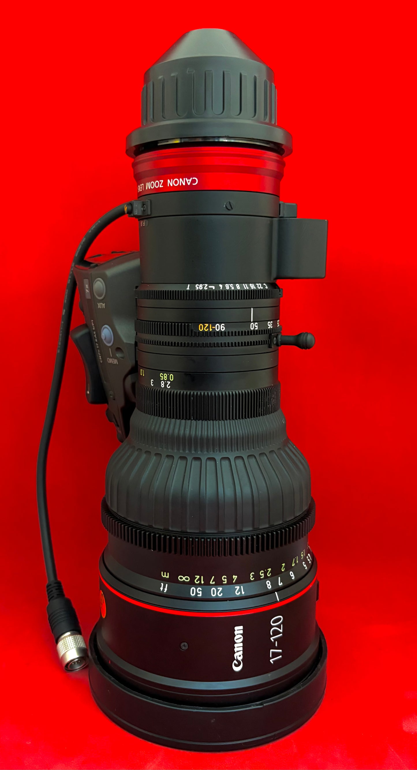 CANON CN7X17 KAS S CINE-SERVO 17-120MM T2.95 PL MOUNT (used)